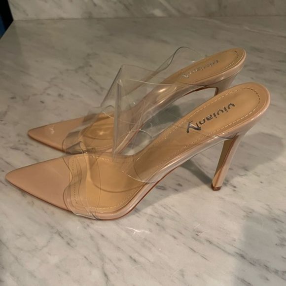 Vivianly Shoes - Vivianly Transparent Sandals Size 10 Brand New Never Worn